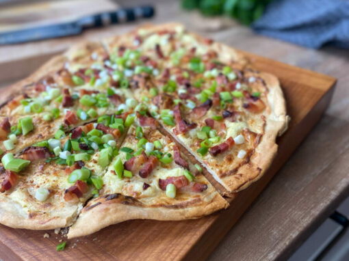 Einfacher Flammkuchenteig – selber machen