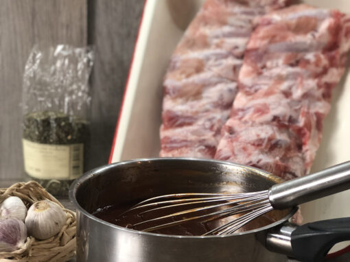 Marinade für Spareribs, Moinkballs, Pulled Chicken usw.