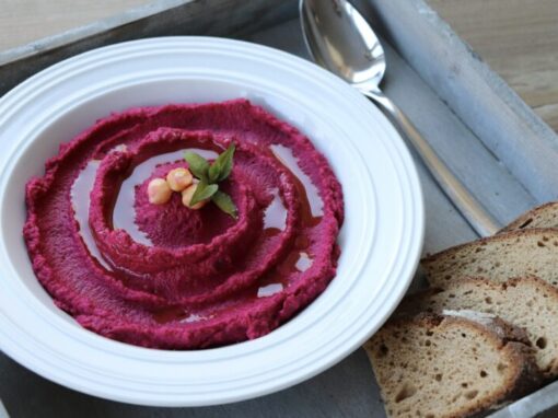 Rote Bete Hummus – Farbig, cremig und vielseitig