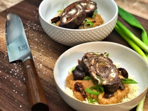 Involtini mit Jalapenos und Datteln