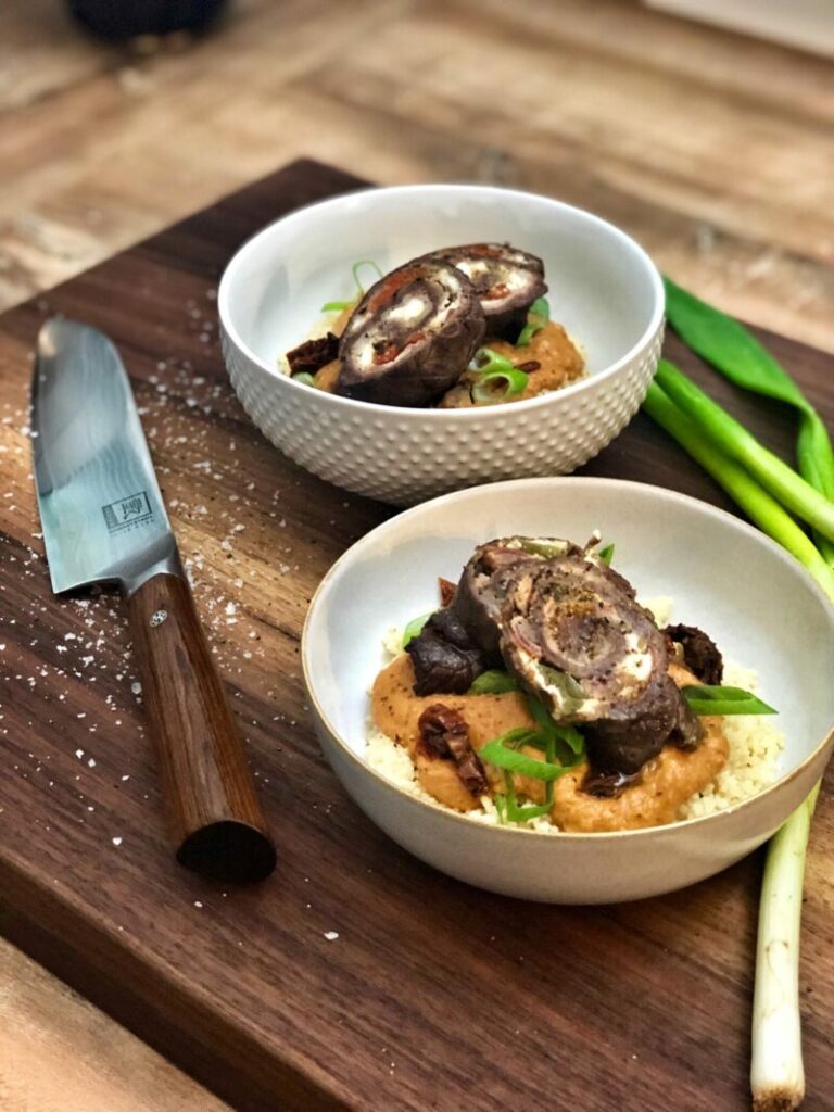 Involtini mit Jalapenos und Datteln