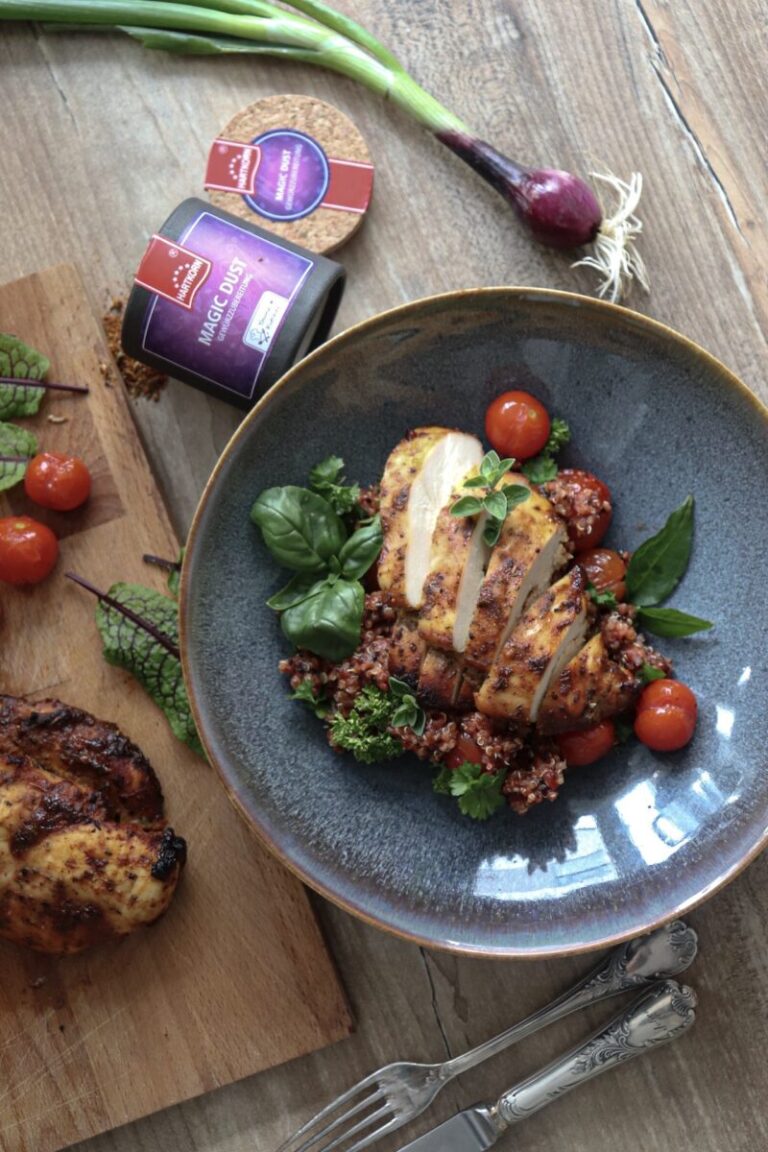 Magic Dust Hähnchen mit Honig und Senf