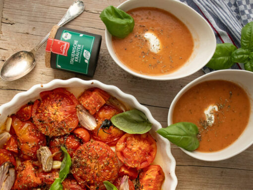 Gebackene Tomatensuppe