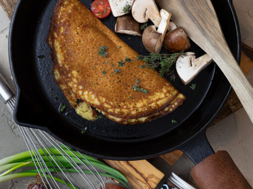 Veganes Omelette