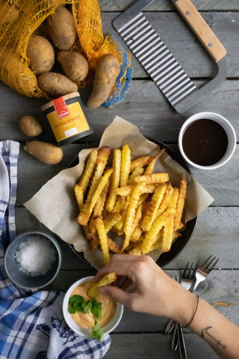 Pommes aus dem Backofen