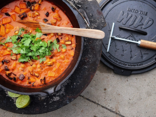 Süßkartoffel-Curry mit Kichererbsen – Veganes Rezept