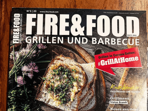 Zu Gast im FIRE&FOOD Magazin: Meine BBQ-Rezepte, Grillprojekte & Erlebnisse