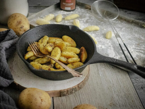Schupfnudeln mit Mohn – Süßes Kartoffelrezept
