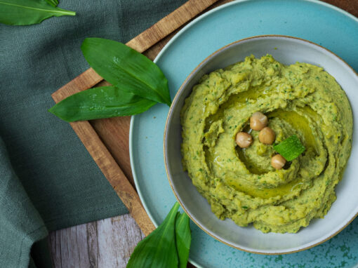 Bärlauch-Hummus einfach selber machen