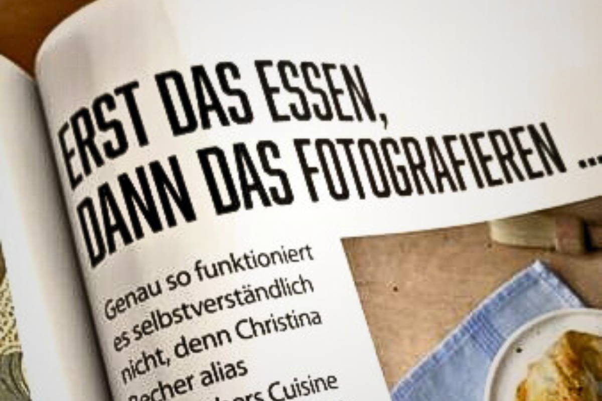 Pictures-Magazin-1 Seite eines Magazins mit dem Titel