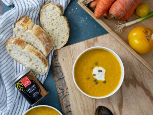 Karottensuppe mit Tandoori Masala