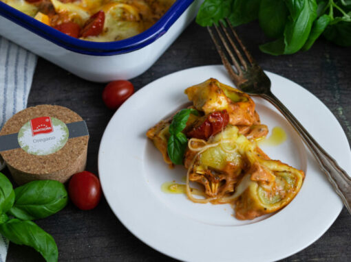 Tortellini-Auflauf mit Mozzarella
