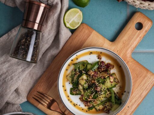Asiatischer Gurkensalat