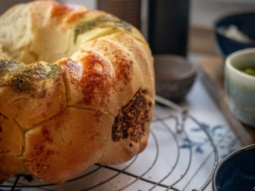 Monkey Bread – gefüllter Hefeteig