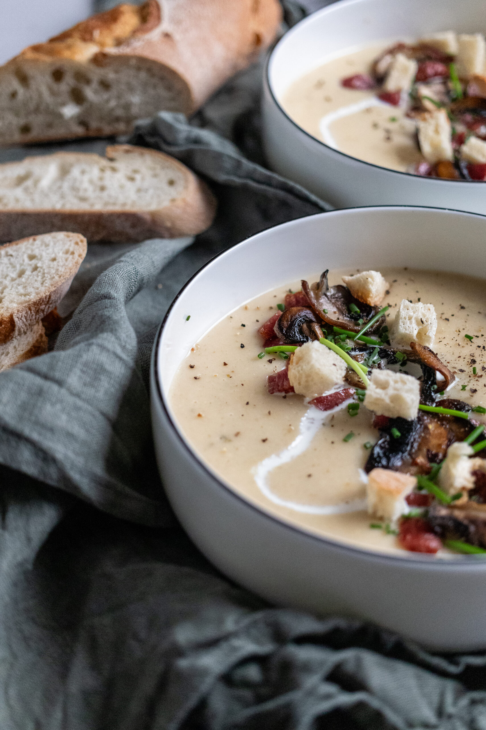 Französische Brotsuppe Französische Brotsuppe