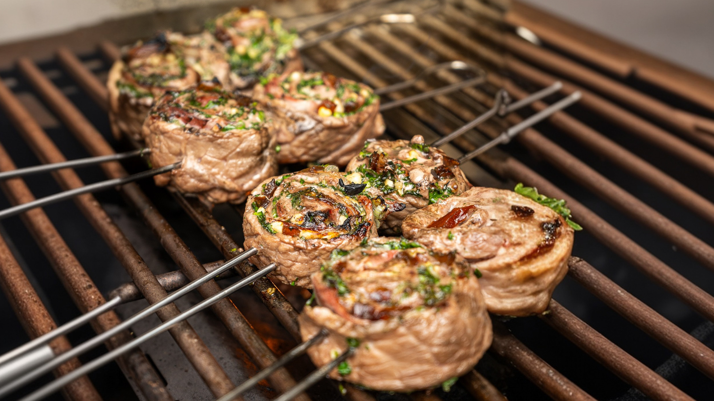 Rinderrouladenspieße Rinderrouladenspieße