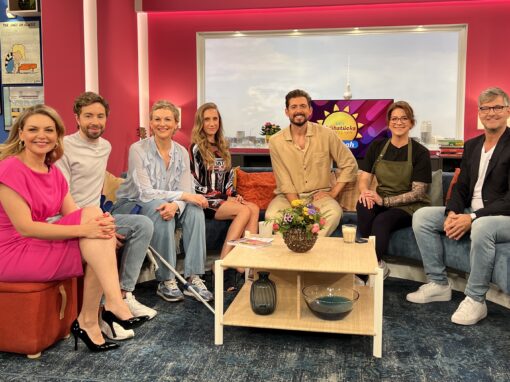 Zu Gast im Sat.1 Frühstücksfernseh