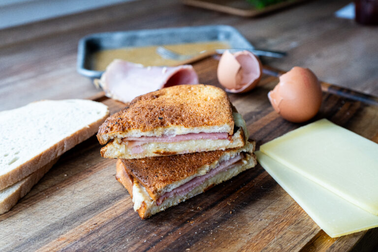 Monte Cristo Sandwich aus dem Airfryer – Einfach & knusprig