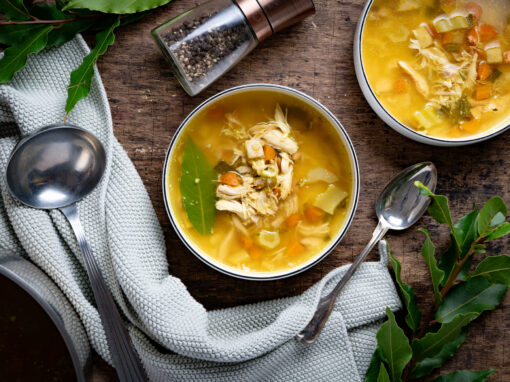 Klassische Hühnersuppe selber machen