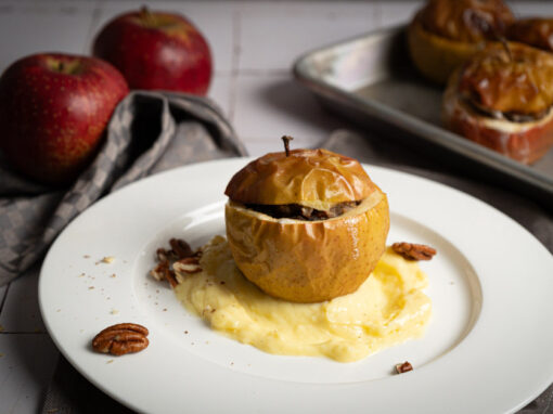 Bratäpfel aus der Heißluftfritteuse – schnell & aromatisch