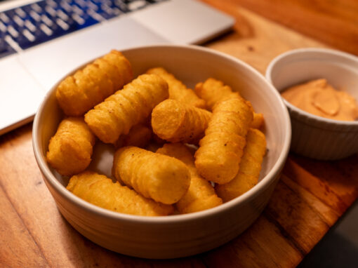 Kroketten in der Heißluftfritteuse – knusprig und ohne Fett