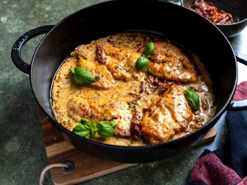 Marry Me Chicken – cremiges Hähnchen in Sahnesauce