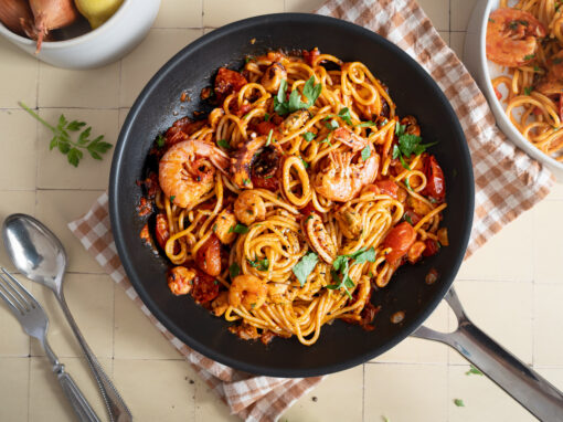 Pasta mit Meeresfrüchten (Spaghetti Frutti di Mare) – Original italienisches Rezept