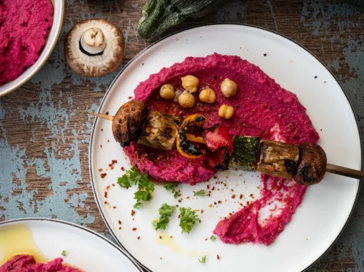 Rote Bete Hummus – Farbig, cremig und vielseitig