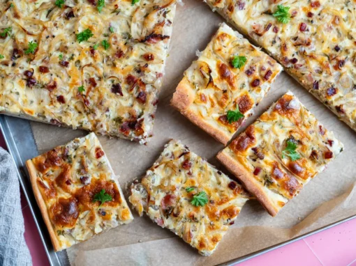 Zwiebelkuchen vom Blech